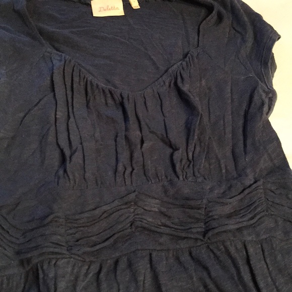 Sold!* Deletta top dark turquoise tee - Picture 3 of 3
